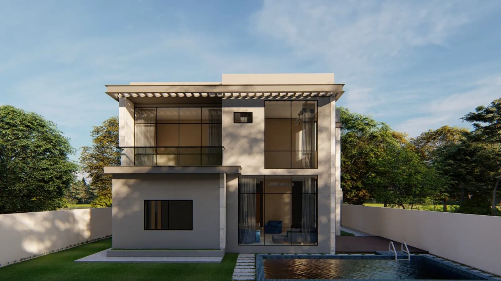 Al Furjan Villa view