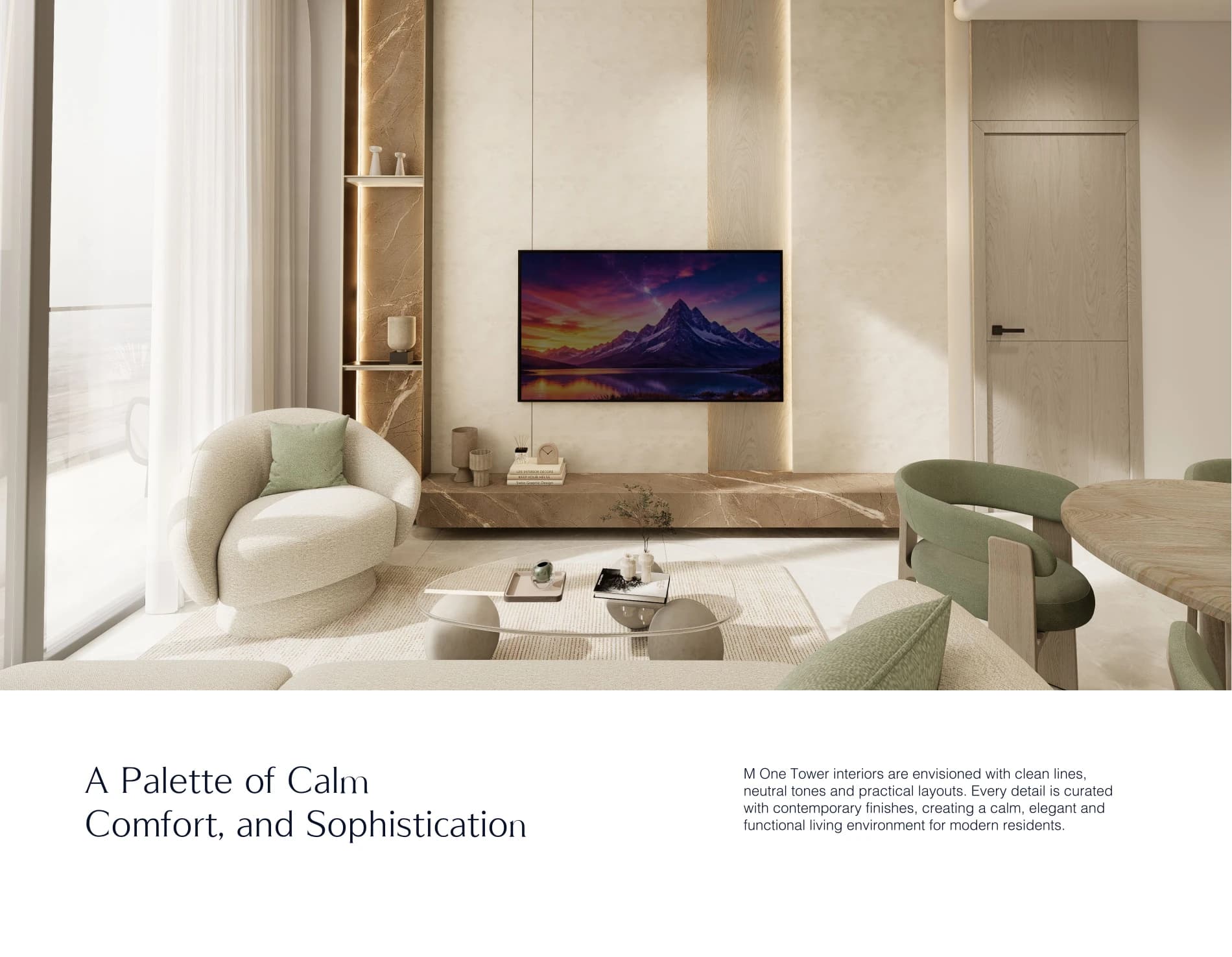 Living area palette